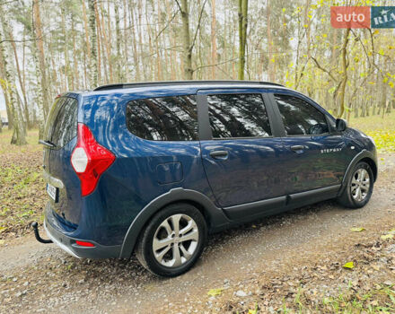 Синий Рено Лоджи, объемом двигателя 1.5 л и пробегом 57 тыс. км за 12500 $, фото 5 на Automoto.ua