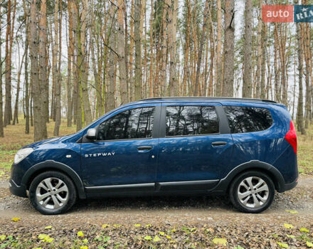 Синий Рено Лоджи, объемом двигателя 1.5 л и пробегом 57 тыс. км за 12500 $, фото 3 на Automoto.ua