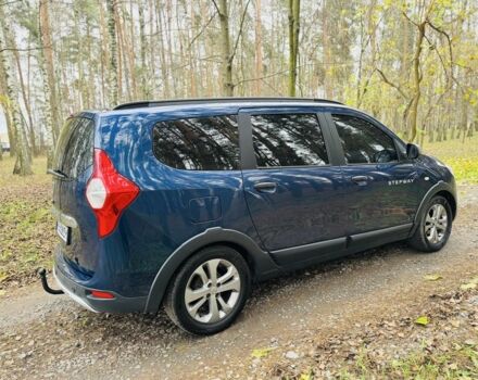 Синий Рено Лоджи, объемом двигателя 1.5 л и пробегом 57 тыс. км за 12500 $, фото 5 на Automoto.ua