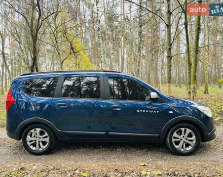 Синий Рено Лоджи, объемом двигателя 1.5 л и пробегом 57 тыс. км за 12500 $, фото 1 на Automoto.ua