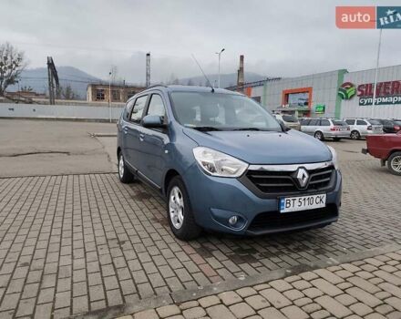 Синий Рено Лоджи, объемом двигателя 1.46 л и пробегом 180 тыс. км за 11662 $, фото 1 на Automoto.ua