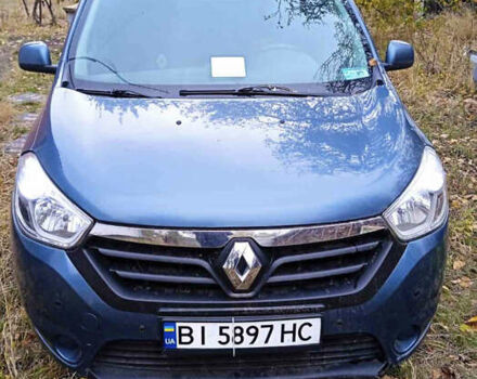 Синий Рено Лоджи, объемом двигателя 1.46 л и пробегом 292 тыс. км за 7900 $, фото 1 на Automoto.ua