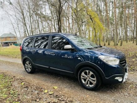 Синий Рено Лоджи, объемом двигателя 1.5 л и пробегом 57 тыс. км за 12500 $, фото 1 на Automoto.ua