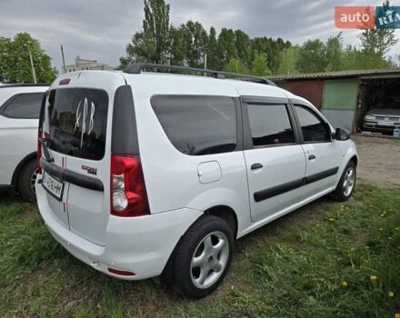 Білий Рено Логан МСВ, об'ємом двигуна 1.6 л та пробігом 160 тис. км за 6000 $, фото 15 на Automoto.ua