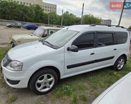 Білий Рено Логан МСВ, об'ємом двигуна 1.6 л та пробігом 160 тис. км за 6000 $, фото 5 на Automoto.ua