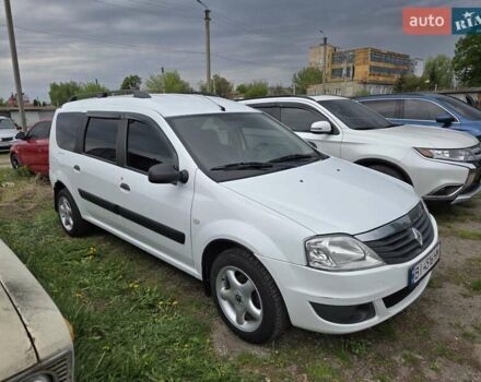 Білий Рено Логан МСВ, об'ємом двигуна 1.6 л та пробігом 160 тис. км за 6000 $, фото 2 на Automoto.ua