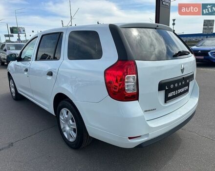 Белый Рено Логан МСВ, объемом двигателя 1.5 л и пробегом 95 тыс. км за 9900 $, фото 5 на Automoto.ua