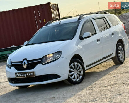 Белый Рено Логан МСВ, объемом двигателя 1.5 л и пробегом 222 тыс. км за 5799 $, фото 1 на Automoto.ua