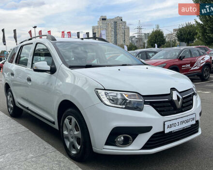 Белый Рено Логан МСВ, объемом двигателя 1.5 л и пробегом 183 тыс. км за 9053 $, фото 3 на Automoto.ua