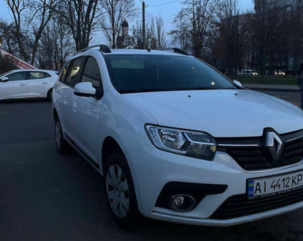 Белый Рено Логан МСВ, объемом двигателя 1.5 л и пробегом 250 тыс. км за 12500 $, фото 1 на Automoto.ua