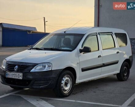 Белый Рено Логан МСВ, объемом двигателя 1.6 л и пробегом 249 тыс. км за 3499 $, фото 1 на Automoto.ua