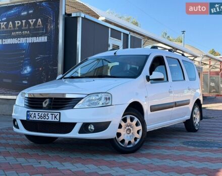 Белый Рено Логан МСВ, объемом двигателя 1.6 л и пробегом 249 тыс. км за 5950 $, фото 1 на Automoto.ua