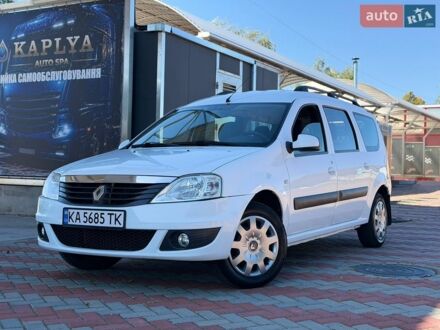 Білий Рено Логан МСВ, об'ємом двигуна 1.6 л та пробігом 249 тис. км за 5950 $, фото 1 на Automoto.ua