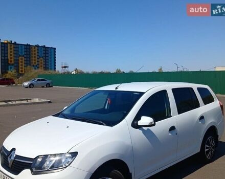Белый Рено Логан МСВ, объемом двигателя 1.5 л и пробегом 245 тыс. км за 6650 $, фото 1 на Automoto.ua