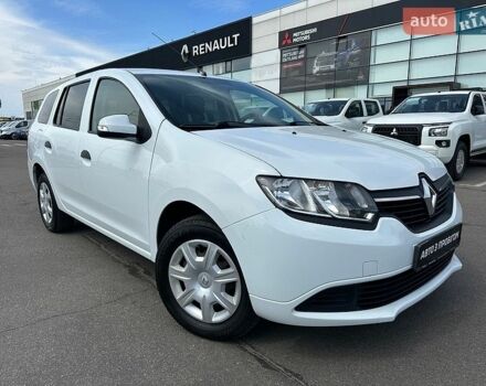 Белый Рено Логан МСВ, объемом двигателя 1.5 л и пробегом 95 тыс. км за 9900 $, фото 1 на Automoto.ua