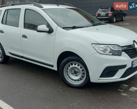Белый Рено Логан МСВ, объемом двигателя 1.5 л и пробегом 260 тыс. км за 7700 $, фото 1 на Automoto.ua