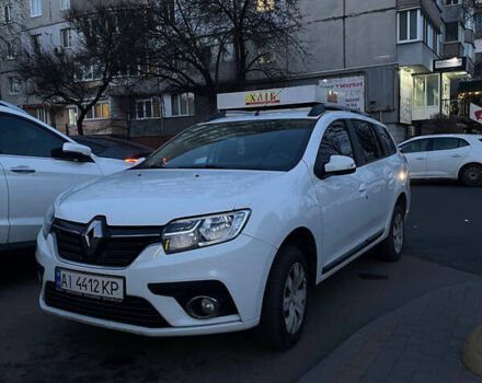 Белый Рено Логан МСВ, объемом двигателя 1.5 л и пробегом 250 тыс. км за 12500 $, фото 1 на Automoto.ua