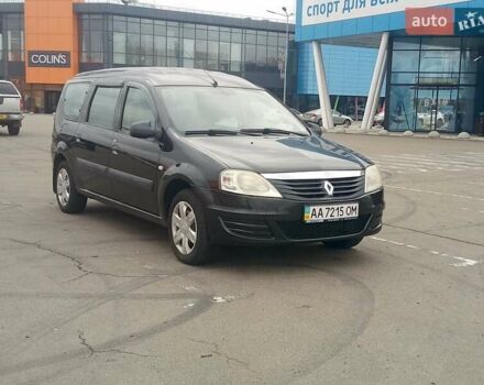 Черный Рено Логан МСВ, объемом двигателя 1.6 л и пробегом 176 тыс. км за 5200 $, фото 6 на Automoto.ua