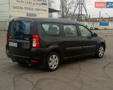 Черный Рено Логан МСВ, объемом двигателя 1.6 л и пробегом 176 тыс. км за 5200 $, фото 7 на Automoto.ua