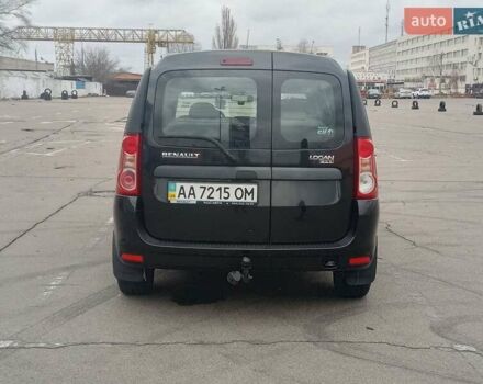 Черный Рено Логан МСВ, объемом двигателя 1.6 л и пробегом 176 тыс. км за 5200 $, фото 1 на Automoto.ua