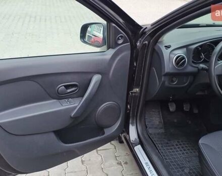 Черный Рено Логан МСВ, объемом двигателя 1.2 л и пробегом 101 тыс. км за 7200 $, фото 15 на Automoto.ua