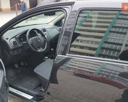 Черный Рено Логан МСВ, объемом двигателя 1.2 л и пробегом 101 тыс. км за 7200 $, фото 10 на Automoto.ua