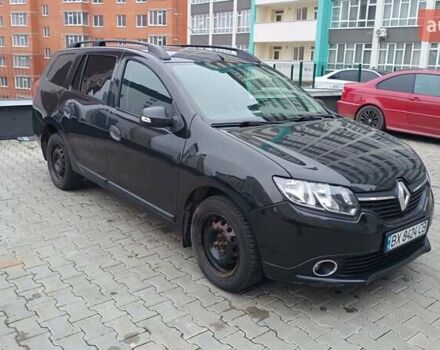Черный Рено Логан МСВ, объемом двигателя 1.2 л и пробегом 101 тыс. км за 7200 $, фото 3 на Automoto.ua