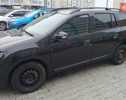 Черный Рено Логан МСВ, объемом двигателя 1.2 л и пробегом 101 тыс. км за 7200 $, фото 4 на Automoto.ua