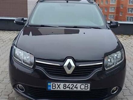 Черный Рено Логан МСВ, объемом двигателя 1.2 л и пробегом 101 тыс. км за 7200 $, фото 1 на Automoto.ua