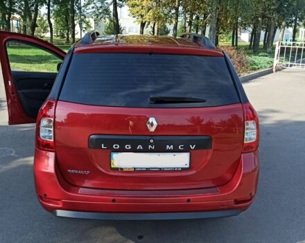 Красный Рено Логан МСВ, объемом двигателя 1.5 л и пробегом 161 тыс. км за 8500 $, фото 4 на Automoto.ua
