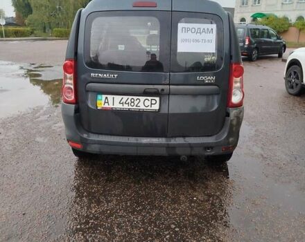 Серый Рено Логан МСВ, объемом двигателя 1.6 л и пробегом 224 тыс. км за 4400 $, фото 1 на Automoto.ua