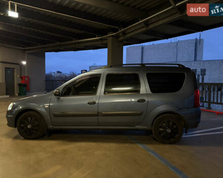 Синий Рено Логан МСВ, объемом двигателя 1.6 л и пробегом 196 тыс. км за 6300 $, фото 5 на Automoto.ua