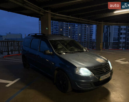 Синий Рено Логан МСВ, объемом двигателя 1.6 л и пробегом 196 тыс. км за 6300 $, фото 2 на Automoto.ua