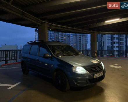 Синий Рено Логан МСВ, объемом двигателя 1.6 л и пробегом 196 тыс. км за 6300 $, фото 3 на Automoto.ua