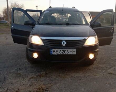 Синий Рено Логан МСВ, объемом двигателя 1.5 л и пробегом 257 тыс. км за 5400 $, фото 9 на Automoto.ua