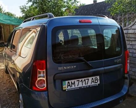 Синій Рено Логан МСВ, об'ємом двигуна 1.6 л та пробігом 217 тис. км за 6300 $, фото 2 на Automoto.ua