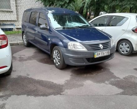 Синій Рено Логан МСВ, об'ємом двигуна 1.5 л та пробігом 236 тис. км за 5200 $, фото 1 на Automoto.ua