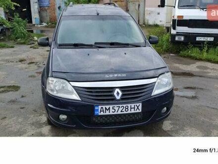 Рено Логан МСВ 2010 у Житомирі на Automoto.ua Синій Рено Логан МСВ, об'ємом двигуна 1.5 л та пробігом 296 тис. км за 5500 $, фото 1 на Automoto.ua