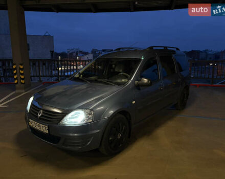 Синий Рено Логан МСВ, объемом двигателя 1.6 л и пробегом 196 тыс. км за 6300 $, фото 1 на Automoto.ua