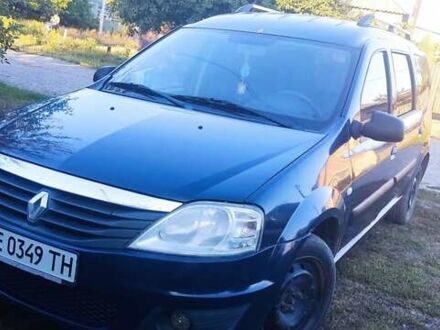 Синий Рено Логан МСВ, объемом двигателя 1.46 л и пробегом 262 тыс. км за 5500 $, фото 1 на Automoto.ua