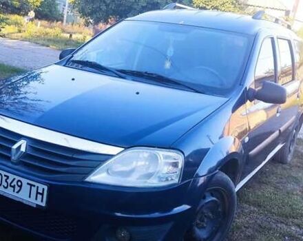 Синий Рено Логан МСВ, объемом двигателя 1.46 л и пробегом 262 тыс. км за 5500 $, фото 1 на Automoto.ua