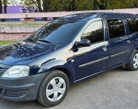 Синий Рено Логан МСВ, объемом двигателя 1.46 л и пробегом 246 тыс. км за 4750 $, фото 1 на Automoto.ua