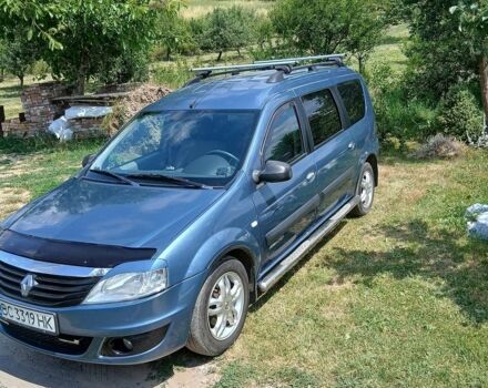 Синій Рено Логан МСВ, об'ємом двигуна 1.6 л та пробігом 320 тис. км за 5200 $, фото 1 на Automoto.ua
