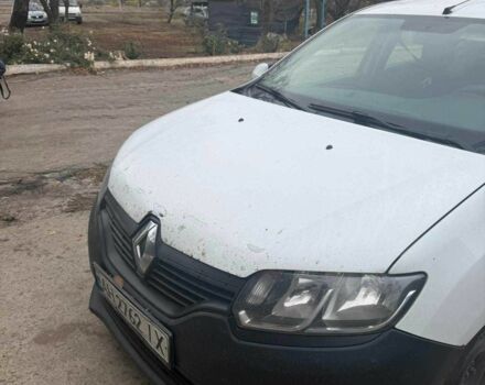 Белый Рено Логан, объемом двигателя 1.5 л и пробегом 320 тыс. км за 4500 $, фото 2 на Automoto.ua