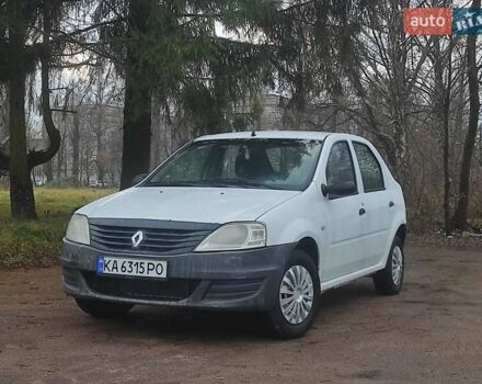 Білий Рено Логан, об'ємом двигуна 1.39 л та пробігом 241 тис. км за 2650 $, фото 1 на Automoto.ua