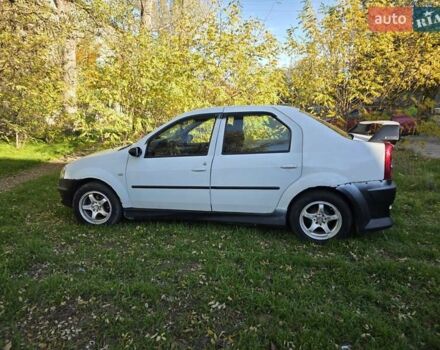 Білий Рено Логан, об'ємом двигуна 1.39 л та пробігом 770 тис. км за 2500 $, фото 3 на Automoto.ua