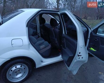 Белый Рено Логан, объемом двигателя 1.4 л и пробегом 118 тыс. км за 4500 $, фото 3 на Automoto.ua