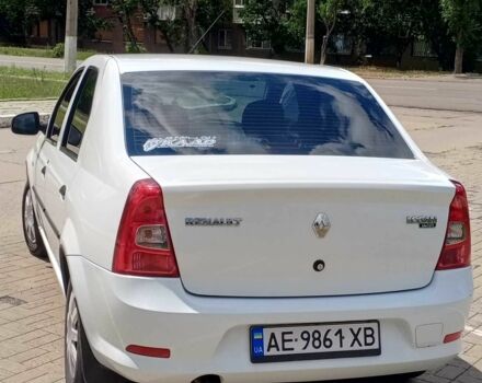 Белый Рено Логан, объемом двигателя 1.4 л и пробегом 164 тыс. км за 4500 $, фото 5 на Automoto.ua
