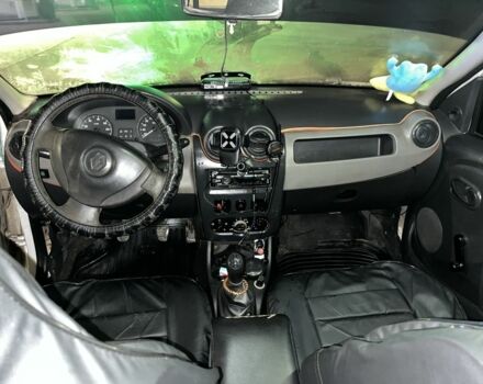 Белый Рено Логан, объемом двигателя 1.4 л и пробегом 2 тыс. км за 3500 $, фото 6 на Automoto.ua