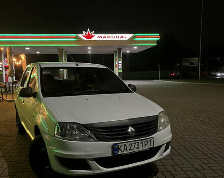 Белый Рено Логан, объемом двигателя 1.39 л и пробегом 210 тыс. км за 2700 $, фото 3 на Automoto.ua